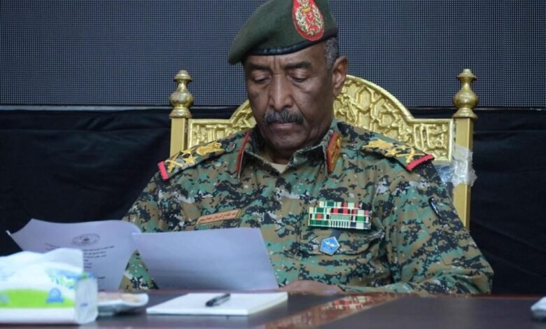 البرهان يعلن رفض ورقة التفاوض الثالثة من الرباعية لإيقاف حرب السودان